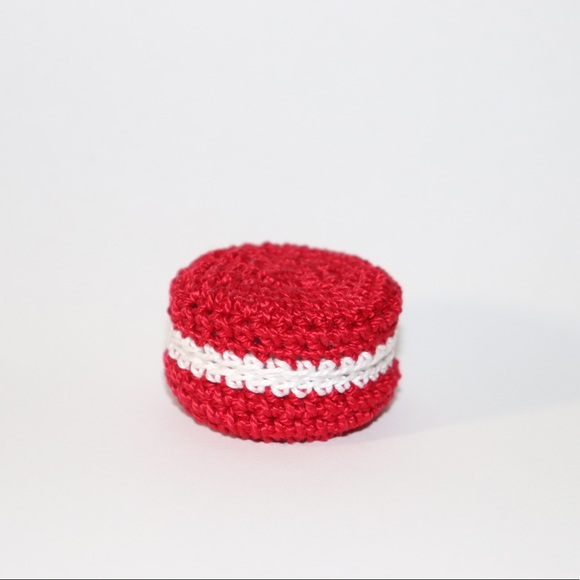 Macaroon mini storage to store eyelashes, earrings in a purse. Mini department - Picture 2 of 4